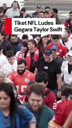 Video:  Taylor Swift Effect! Tiket NFL di Brasil Ludes