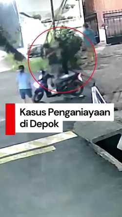 Video: Polisi Ungkap Pemicu Pria di Depok Aniaya Satpam Lansia