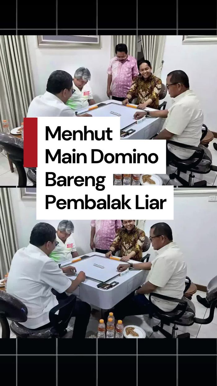 Video: Klarifikasi Raja Juli Soal Foto Main Domino Bareng Pembalak Liar