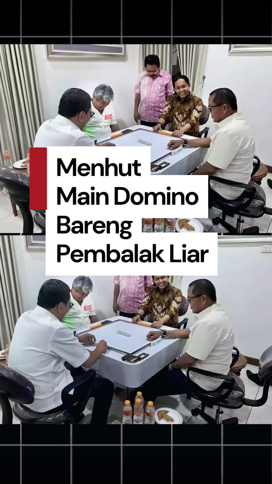 Video: Klarifikasi Raja Juli Soal Foto Main Domino Bareng Pembalak Liar