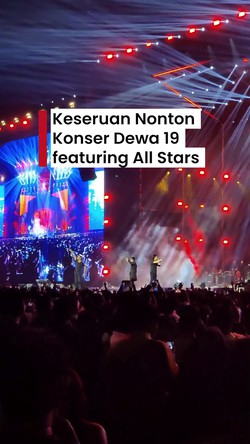 Video: Seru-seruan Bareng Baladewa di Konser Dewa 19 Featuring All Stars 2.0 