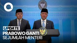 Video: Reshuffle Kabinet, Prabowo Ganti Menko Polkam hingga Menkeu 