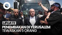 Video Penembakan di Halte Bus Yerusalem: 5 Tewas, 11 Luka-Luka