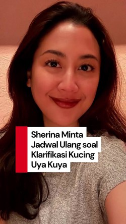 Video: Sherina Minta Dijadwalkan Ulang Klarifikasi Kucing Uya Kuya ke Polisi