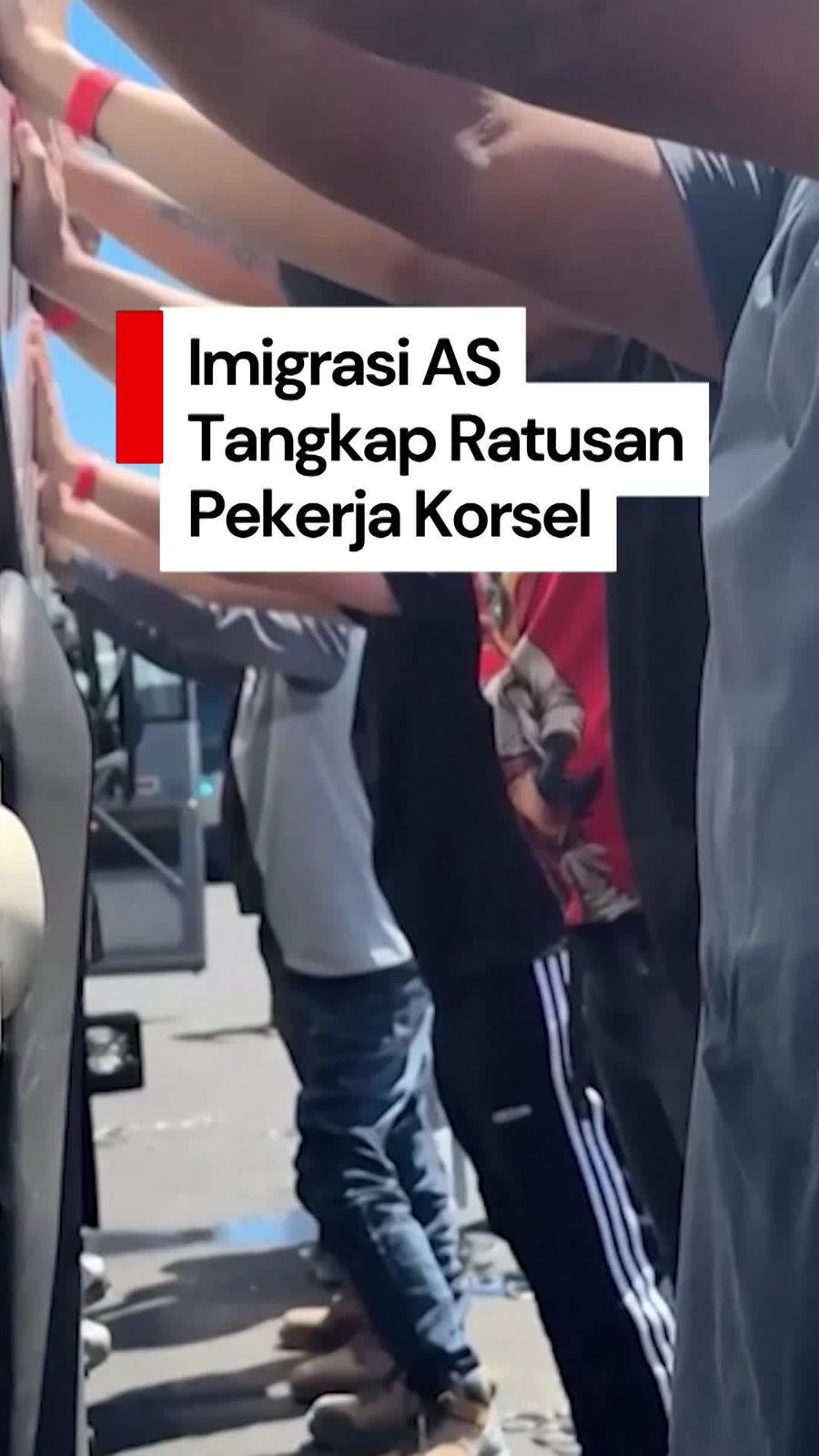 Video Imigrasi AS Razia Pabrik Hyundai: Ratusan Pekerja Korsel Ditangkap
