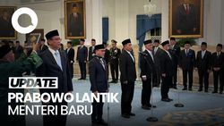 Video: Momen Prabowo Lantik Pengganti Sri Mulyani-Budi Arie