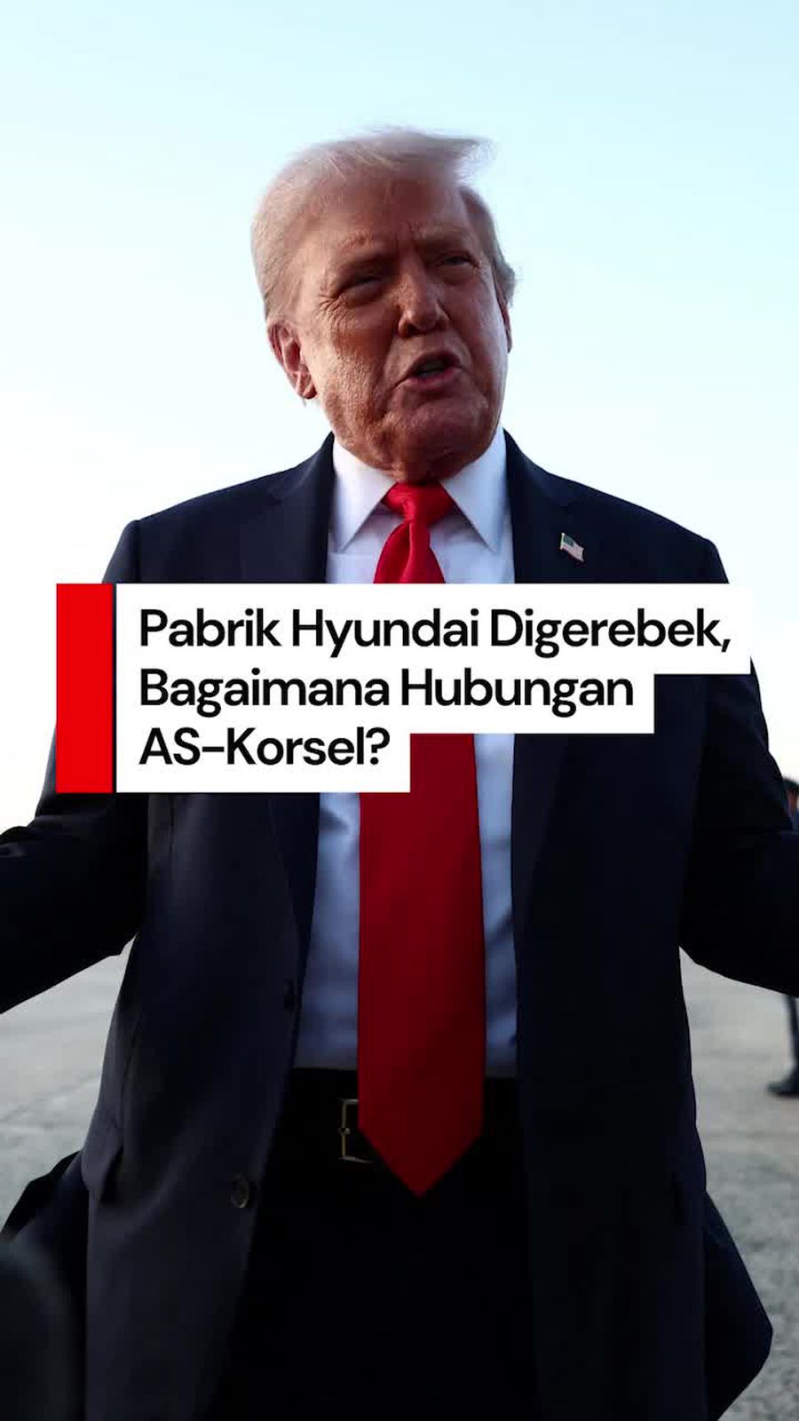Video Trump soal Pabrik Hyundai Digerebek: Hubungan AS-Korsel Sangat Baik