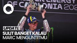 Video Alex Marquez Tak Nyaman Dikuntit Marc di Catalunya