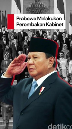Video: Daftar Menteri yang Diganti Prabowo Sore Ini