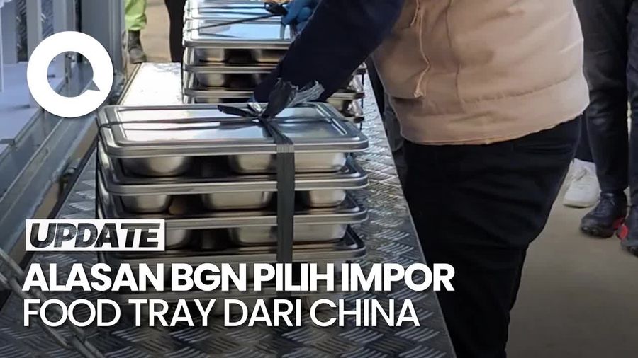 Video: Kepala BGN Ungkap Alasan Impor Food Tray MBG dari Cina