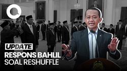 Video Bahlil soal Menpora Dito kena Reshuffle: Hak Prerogatif Presiden