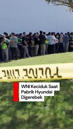 Video: Ada WNI Ikut Keciduk Saat Pabrik Hyundai di AS Digerebek
