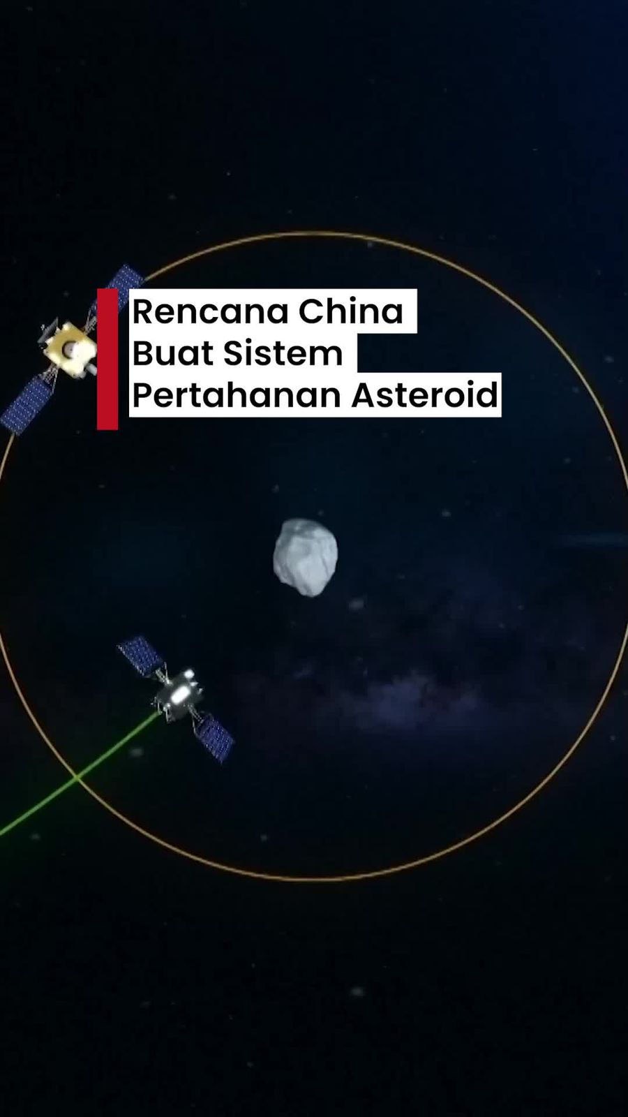 Video: Rencana Ilmuwan China Buat Sistem Pertahanan Asteroid