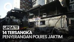 Video: Polisi Tetapkan 14 Orang Jadi Tersangka Perusakan Polres-Polsek Jaktim