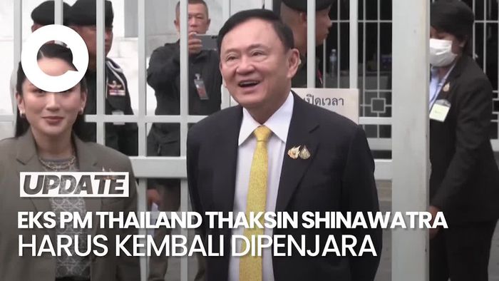 Video: MA Thailand Vonis Thaksin Harus Kembali Dipenjara 1 Tahun
