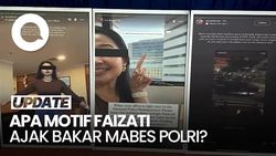 Video: Motif Laras Faizati Ajak Bakar Mabes Polri