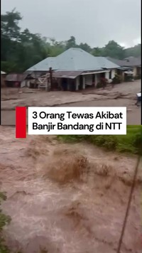 Video: Banjir di Nagekeo NTT Menelan Korban Jiwa, 3 Tewas-4 Hilang