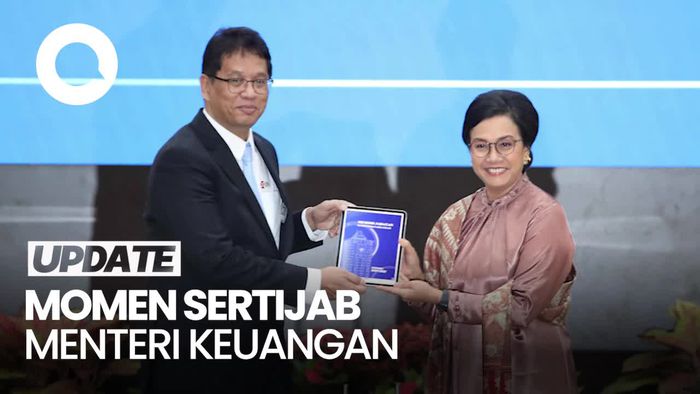 Video Sri Mulyani Resmi Serahkan Jabatan Menkeu ke Purbaya Yudhi