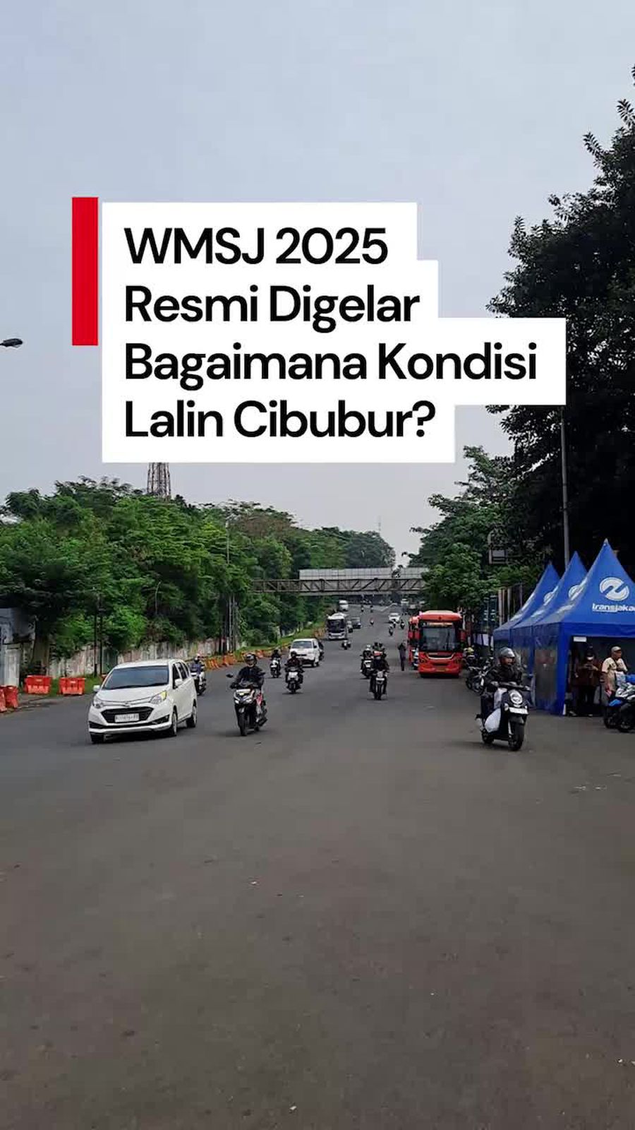 Video: Ada Jambore Pramuka Muslim Dunia, Begini Kondisi Lalin Cibubur