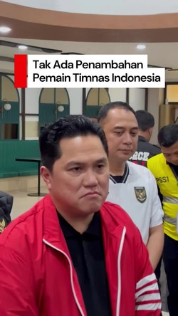 Video PSSI: Pemain Timnas Indonesia Sudah Tebal, Tak Ada Penambahan Lagi