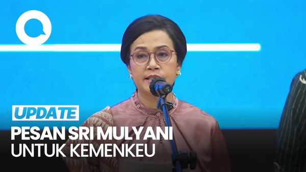 Video Pesan Sri Mulyani untuk Jajaran di Kementerian Keuangan