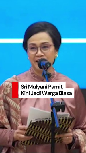 Video Sri Mulyani Pamit: Mohon Hormati Privasi Saya sebagai Warga Biasa