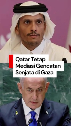 Video: Diserang Israel, Qatar Tegaskan Tetap Mediasi Gencatan Senjata Gaza