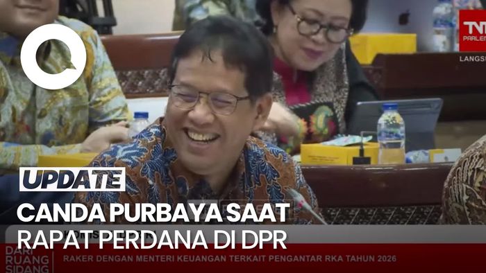 Video Menkeu Purbaya Rapat Perdana di DPR: Sekarang Nggak Boleh Koboi