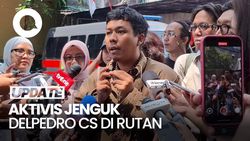 Video Sejumlah Aktivis Jenguk Delpedro-Haris Anhar, Harap Kasus Dihentikan