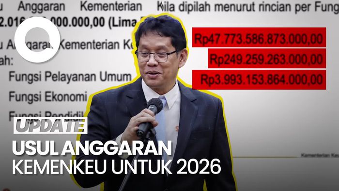 Video: Menkeu Purbaya Usul Anggaran Kemenkeu Rp 52,016 T di 2026