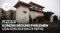 Video: Kondisi Gedung Parlemen Nepal Porak Poranda Usai Demo Berdarah