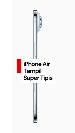 Video: iPhone Air Jadi Ponsel Apple Tertipis