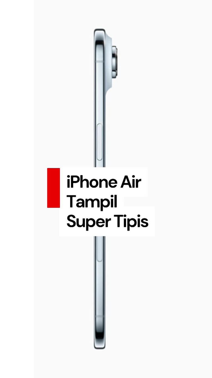 Video: iPhone Air Jadi Ponsel Apple Tertipis