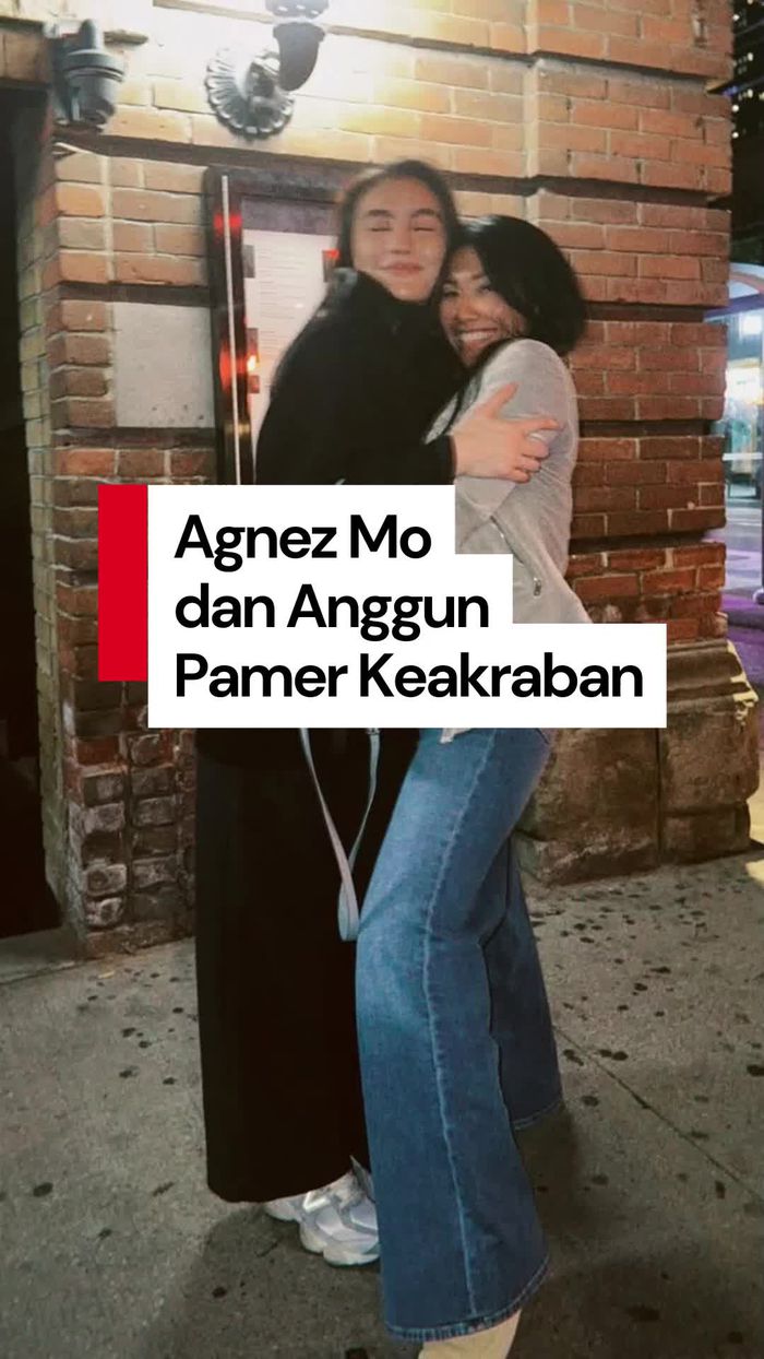 Video: Pelukan Hangat Agnez Mo dan Anggun C Sasmi