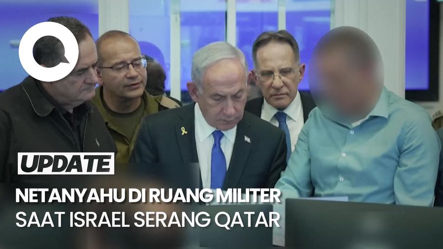 Video Netanyahu di Ruang Operasi Militer Israel saat Serangan ke Qatar