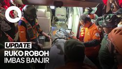 Video: Korban Ruko Roboh di Denpasar Barat Ditemukan Tewas
