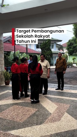 Video Prabowo Targetkan 165 Sekolah Rakyat Beroperasi Bulan Oktober 