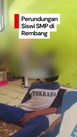 Video: Heboh Perundungan Siswi SMP di Rembang Ternyata gegara Rebutan Pacar