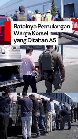 Video: Korsel Batal Pulangkan Warganya yang Ditahan Imigrasi AS