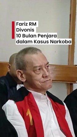 Video: Fariz RM Divonis 10 Bulan Penjara Plus Denda Rp 800 Juta