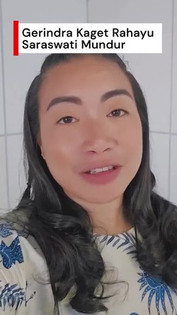 Video Gerindra Kaget Rahayu Saraswati Mundur dari DPR: Dia Minim Kontroversi