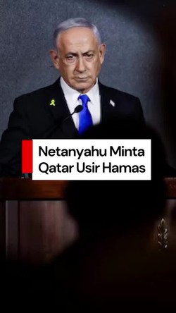 Video Netanyahu Tuding Qatar Lindungi Hamas: Usir Mereka Sekarang!