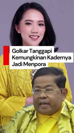 Video Golkar soal Kabar Puteri Komarudin Jadi Menpora: Ini Bukan Jatah-jatahan
