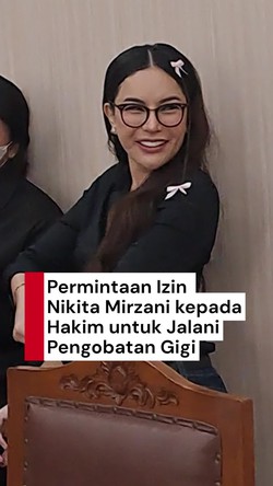 Video: Permintaan Izin Nikita Mirzani ke Hakim buat Pengobatan Gigi