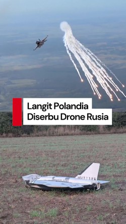 Video: PM Polandia Geram Banyak Drone Rusia Mondar-mandir di Negaranya
