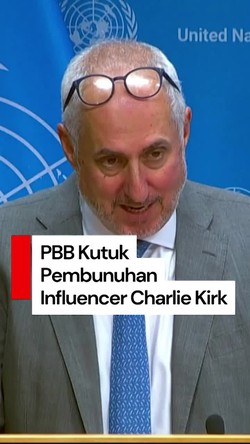 Video: PBB Kutuk Keras Insiden Penembakan Charlie Kirk