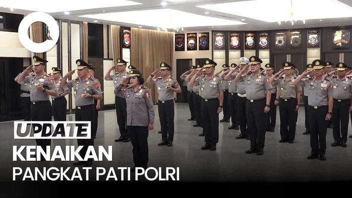 Video: Kapolri Naikkan Pangkat 27 Perwira Tinggi, Karyoto hingga Suyudi Jadi Komjen