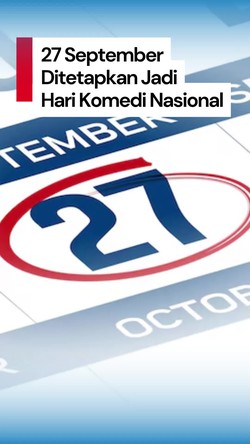 Video: 27 September Ditetapkan Jadi Hari Komedi Nasional, Ini Alasannya
