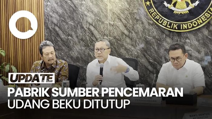 Video Pemerintah Lokalisasi Pabrik Sumber Pencemaran Udang Beku di Cikande