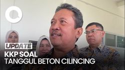 Video Trenggono Sebut Tanggul Beton Cilincing Sudah Punya Izin Sejak Lama